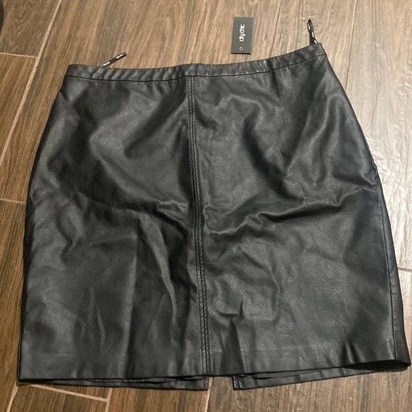 City Chic Dresses & Skirts - COPY - City Chic faux leather skirt